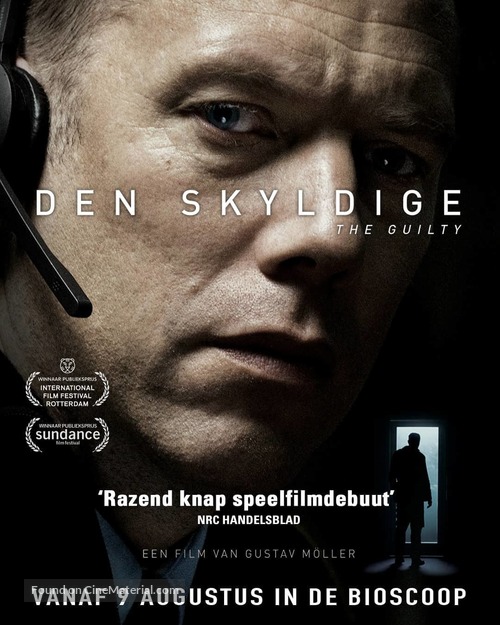 Den skyldige - Dutch Movie Poster