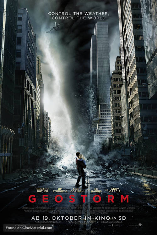 Geostorm - Swiss Movie Poster