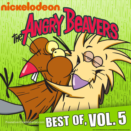 &quot;The Angry Beavers&quot; - DVD movie cover