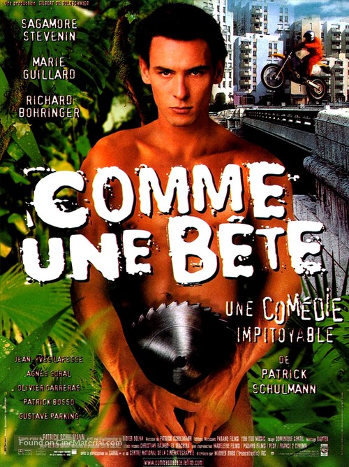 Comme une b&ecirc;te - French Movie Poster