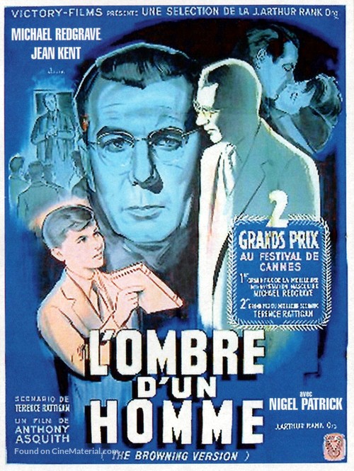 The Browning Version - French Movie Poster