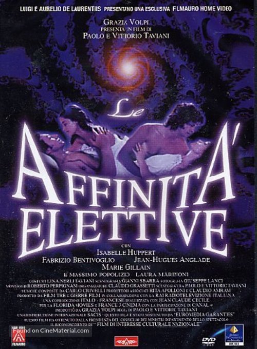 Le affinit&agrave; elettive - Italian Movie Cover