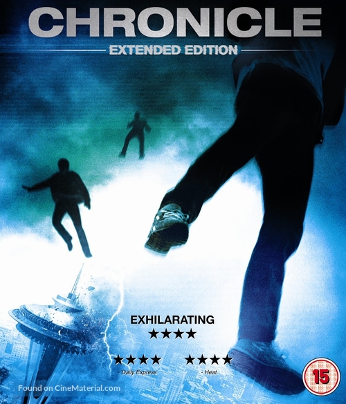 Chronicle - British Blu-Ray movie cover