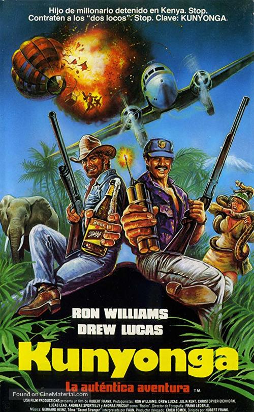 Kunyonga - Mord in Afrika - Spanish Movie Cover