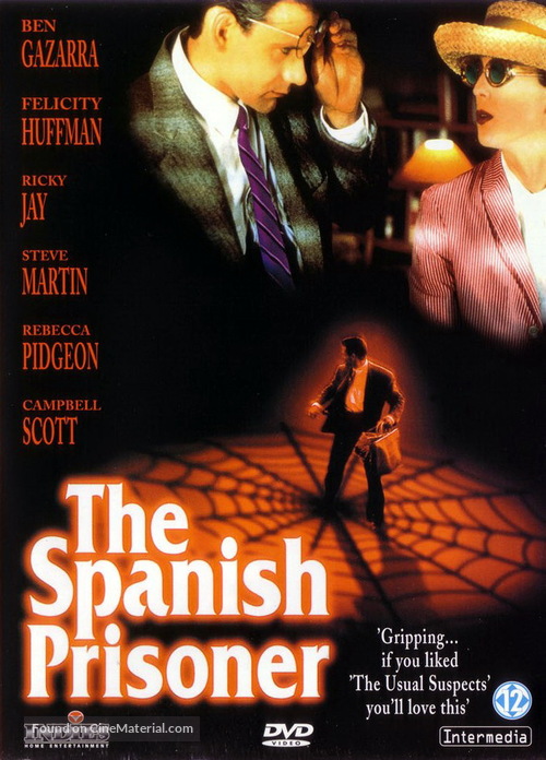 The Spanish Prisoner - Dutch DVD movie cover