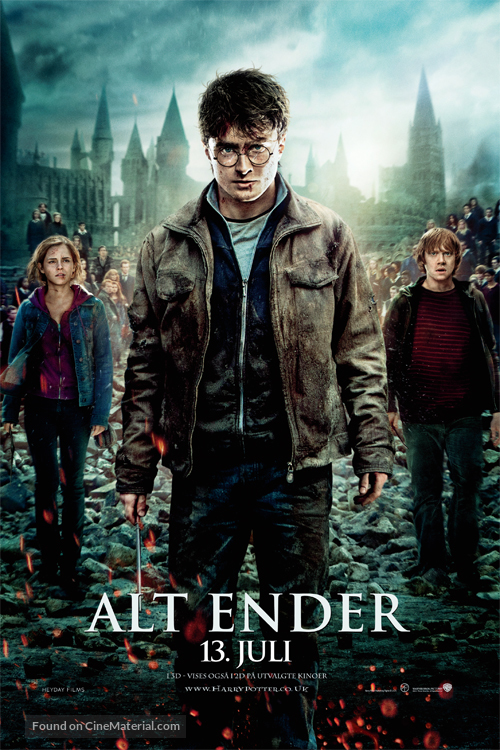 Harry Potter and the Deathly Hallows: Part II - Norwegian Movie Poster