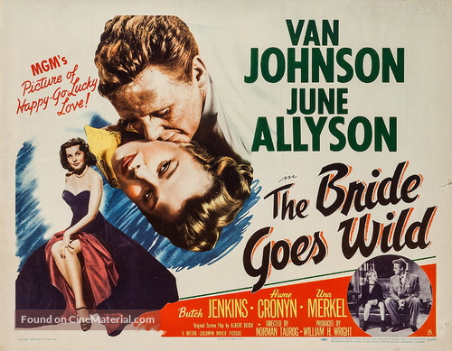 The Bride Goes Wild - Movie Poster