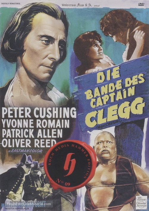 Captain Clegg - German DVD movie cover