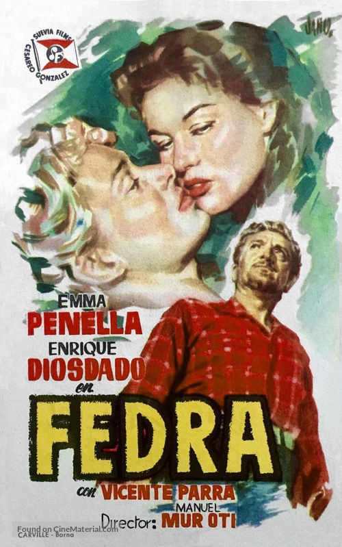 Fedra - Spanish Movie Poster