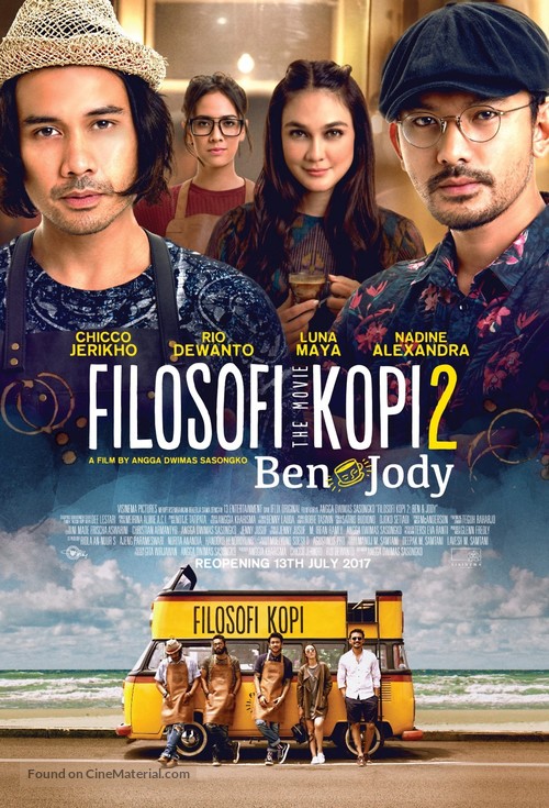 Filosofi Kopi 2: Ben &amp; Jody - Indonesian Movie Poster