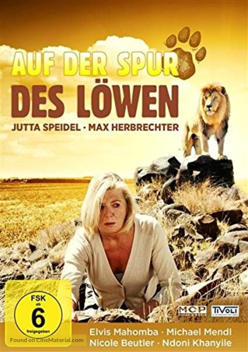 Auf der Spur des L&ouml;wen - German Movie Cover