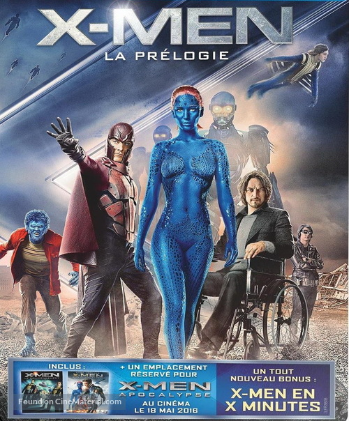 X-Men: First Class - French Movie Cover