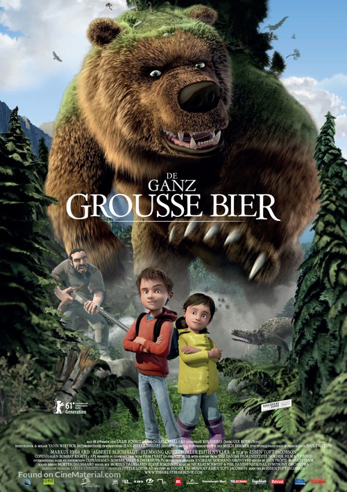 Den k&aelig;mpestore bj&oslash;rn - Luxembourg Movie Poster