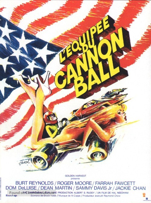The Cannonball Run - French Movie Poster