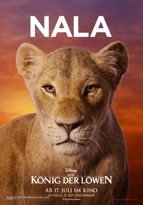 The Lion King - German Movie Poster