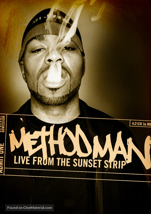 Method Man: Live from the Sunset Strip - DVD movie cover