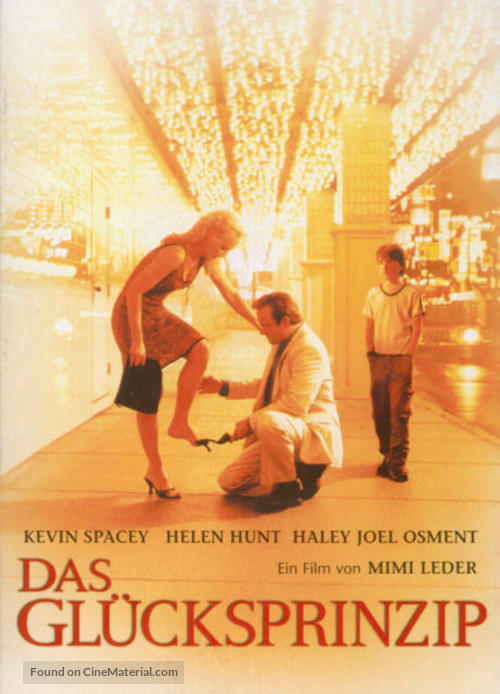 Pay It Forward - German DVD movie cover