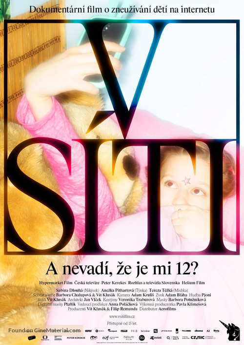 V s&iacute;ti - Czech Movie Poster