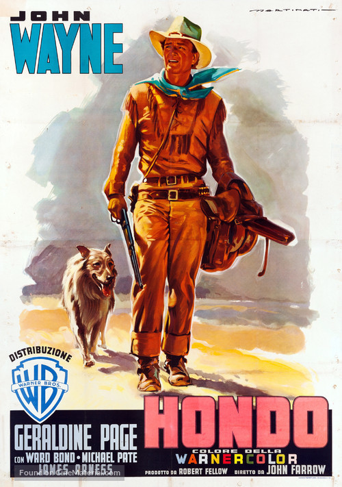 Hondo - Italian Movie Poster