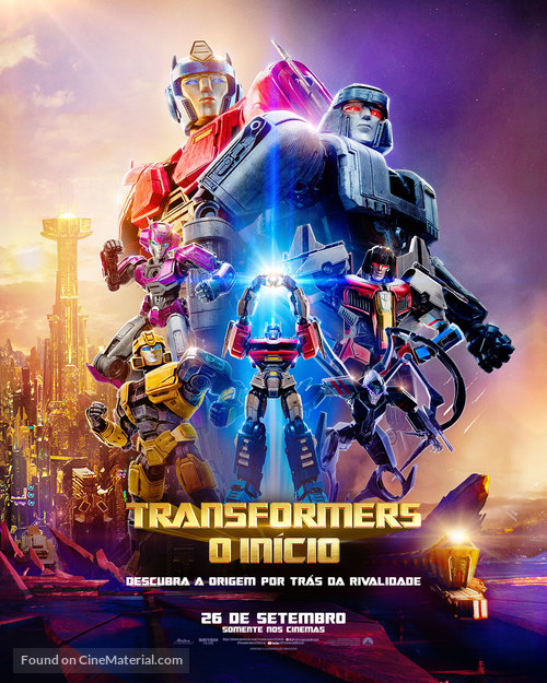 Transformers One - Brazilian Movie Poster