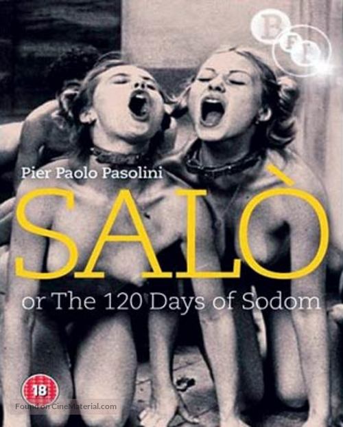 Sal&ograve; o le 120 giornate di Sodoma - British DVD movie cover