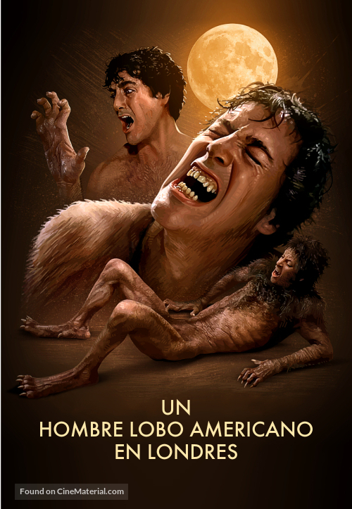 An American Werewolf in London - Argentinian DVD movie cover