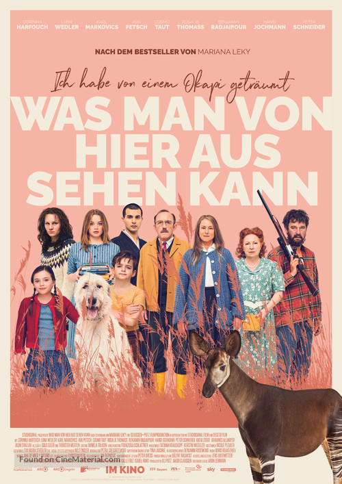 Was man von hier aus sehen kann - German Movie Poster