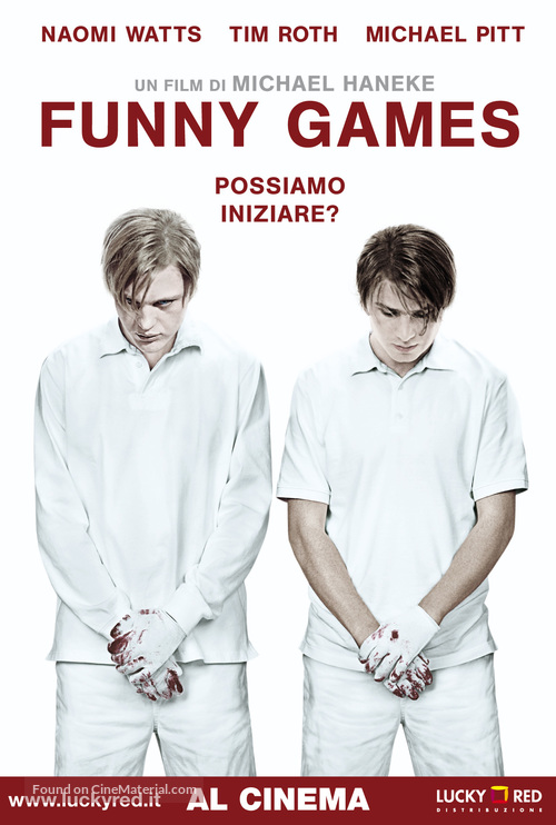 Funny Games U.S. - Italian Movie Poster