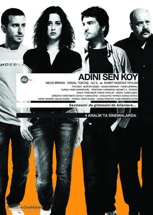 Adini sen koy - Turkish Movie Poster