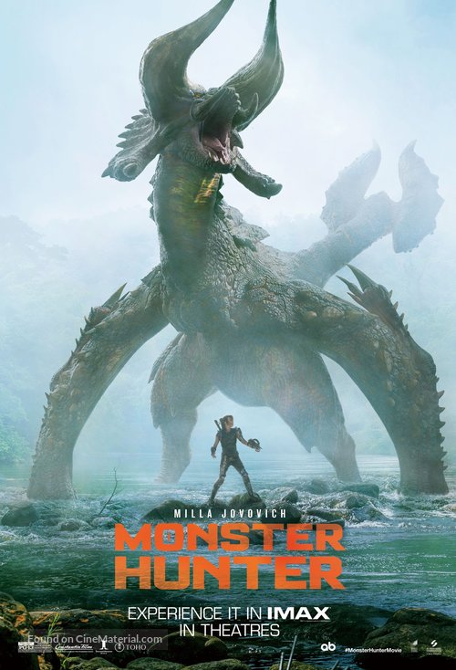 Monster Hunter - British Movie Poster