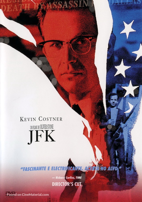 JFK - Portuguese DVD movie cover