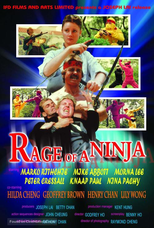 Rage of Ninja - Hong Kong Movie Cover