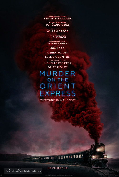 Murder on the Orient Express - Teaser movie poster