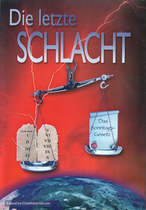 Die letzte Schlacht - German Movie Poster