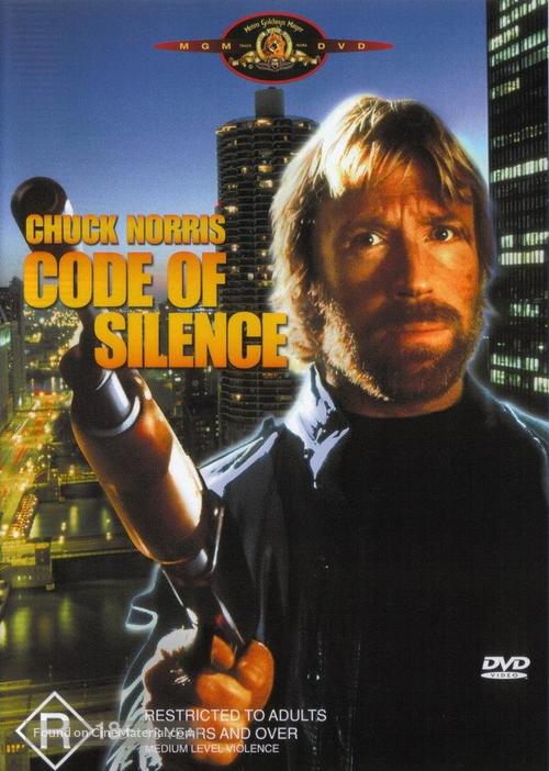 Code Of Silence - Australian DVD movie cover