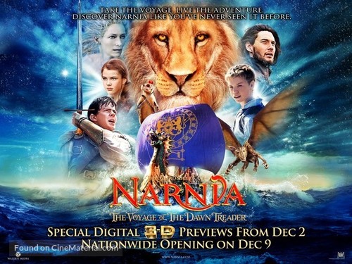 The Chronicles of Narnia: The Voyage of the Dawn Treader - Movie Poster