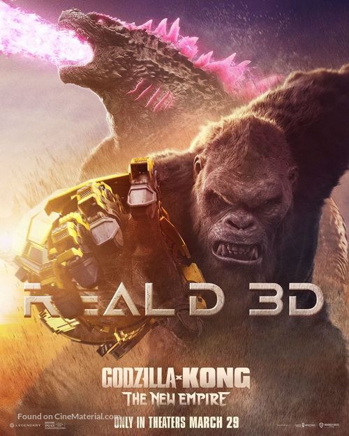 Godzilla x Kong: The New Empire - Movie Poster