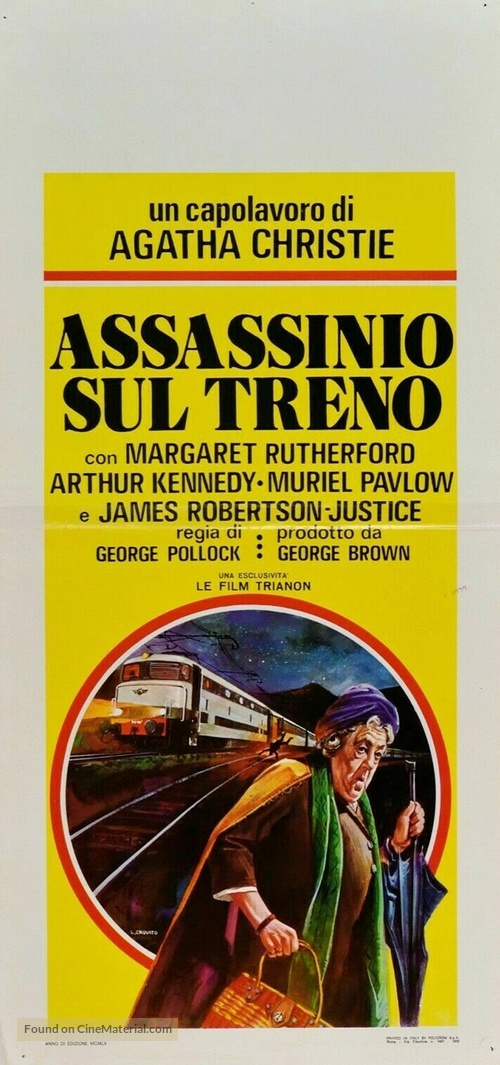 Murder She Said - Italian Movie Poster