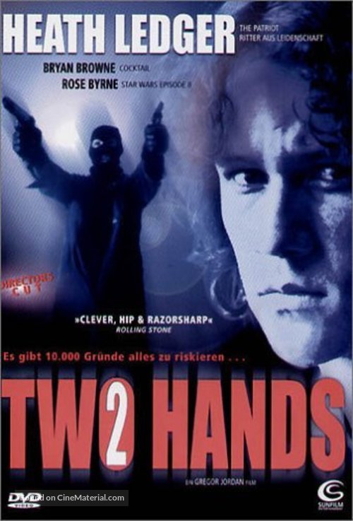 Two Hands - German DVD movie cover