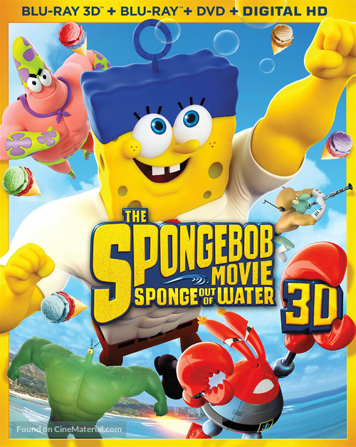 The SpongeBob Movie: Sponge Out of Water - Movie Cover