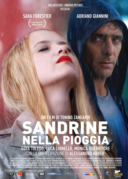 Sandrine nella pioggia - Italian Movie Poster