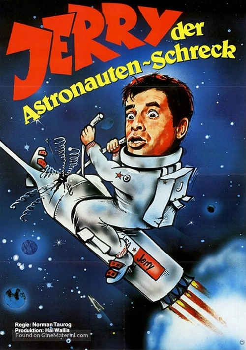 Visit to a Small Planet - German Movie Poster