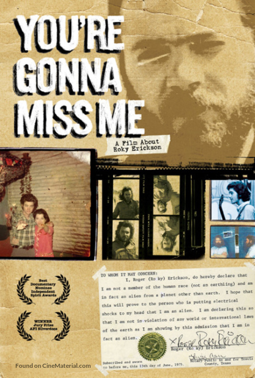 You&#039;re Gonna Miss Me - Movie Poster