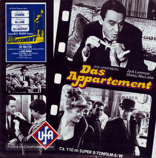 The Apartment - German Movie Cover