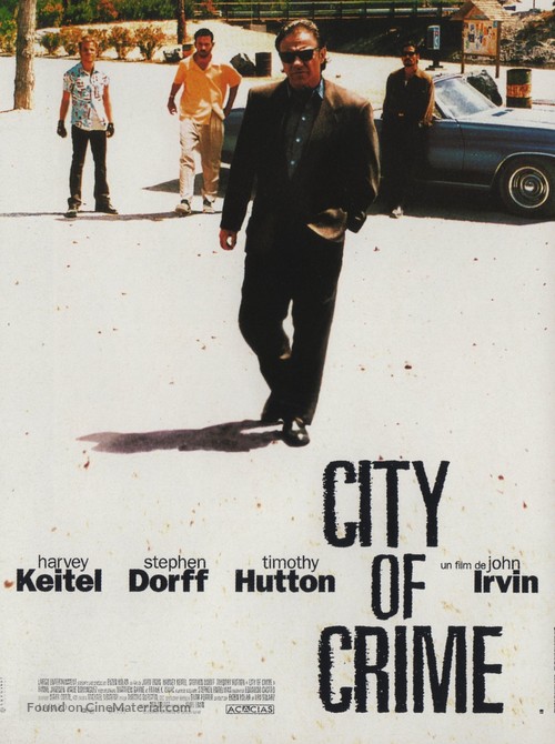 City of Industry - French Movie Poster
