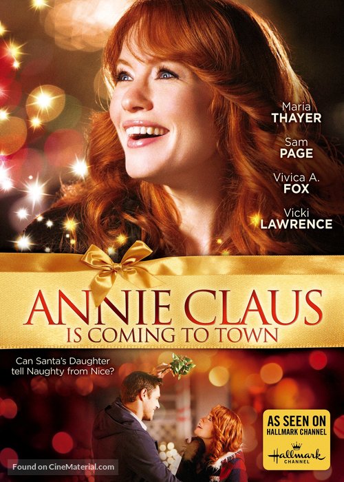 Annie Claus is Coming to Town - DVD movie cover