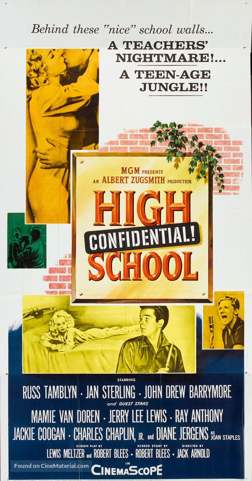 High School Confidential! - Movie Poster