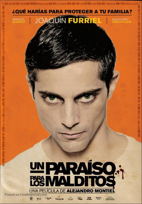 Un para&iacute;so para los malditos - Argentinian Movie Poster