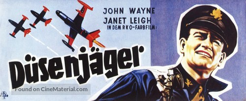 Jet Pilot - German Movie Poster
