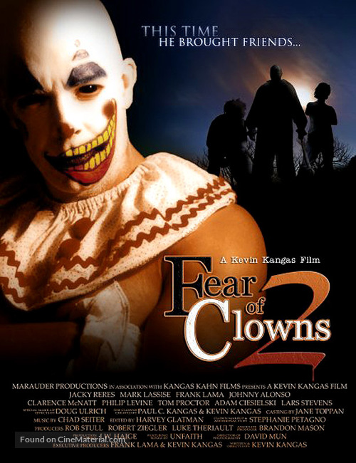 Fear of Clowns 2 - Movie Poster